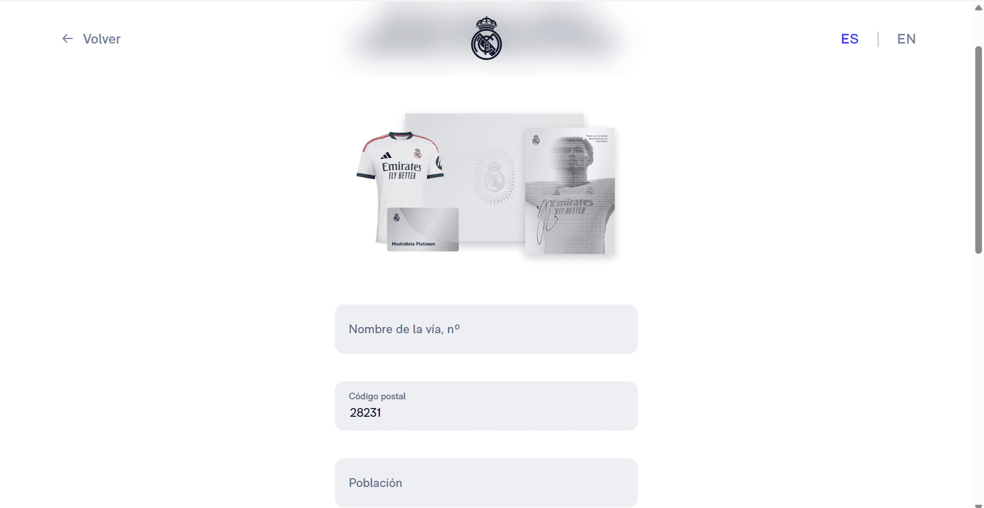 Flujo de bienvenida y envío del pack de socio Platinum