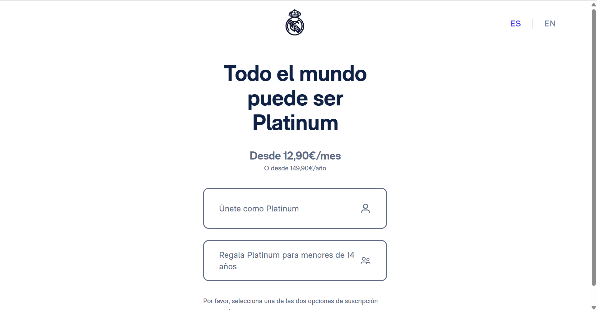 Página de tiers Madridistas del Real Madrid
